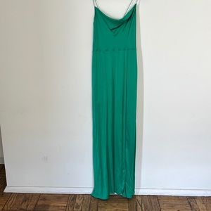 Intermix green silk dress
